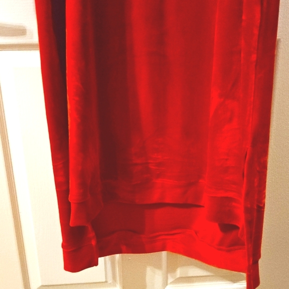 Ashley Stewart Red Long Sleeve Dress - Picture 2 of 5